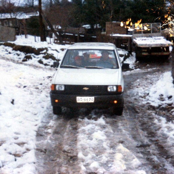 Nieve en Loncopán