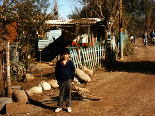 Niño en Lo Barnechea