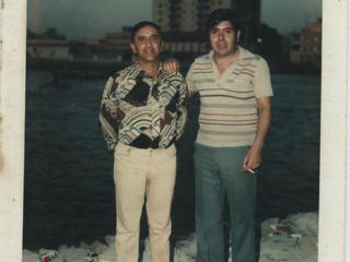 José Brestao y Mario Espinoza en Dubai