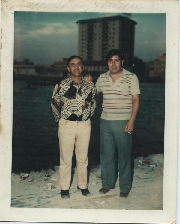 José Brestao y Mario Espinoza en Dubai José Brestao y Mario Espinoza en Dubai