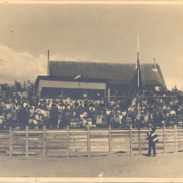 Inauguración de la medialuna de Ancud