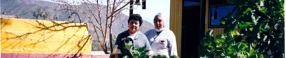 Trabajadoras de la escuela de Gualliguaica