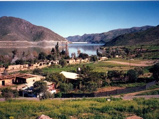 Vista del antiguo pueblo de Gualliguaica Vista del antiguo pueblo de Gualliguaica