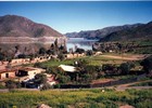 Vista del antiguo pueblo de Gualliguaica