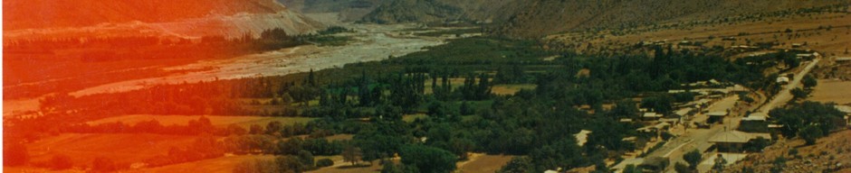 Vista del pueblo antiguo de Gualliguaica