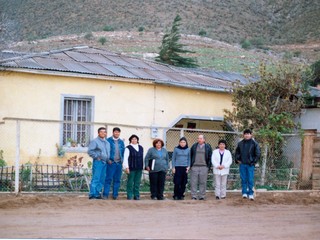 Casa de la familia Ogalde Pastén en Gualiguaica antiguo