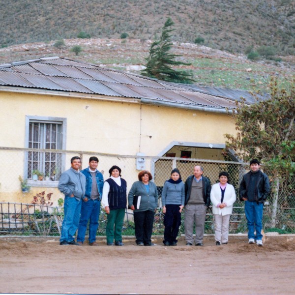 Casa de la familia Ogalde Pastén en Gualiguaica antiguo