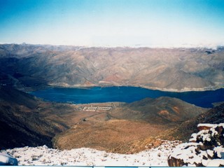 Panorámica del nuevo pueblo de Gualliguaica Panorámica del nuevo pueblo de Gualliguaica