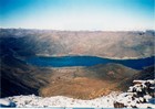 Panorámica del nuevo pueblo de Gualliguaica