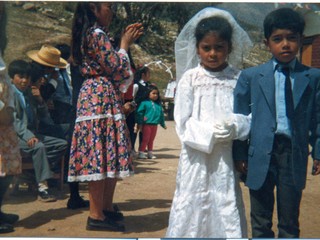 Maribel Traslaviña y Alexis Flores