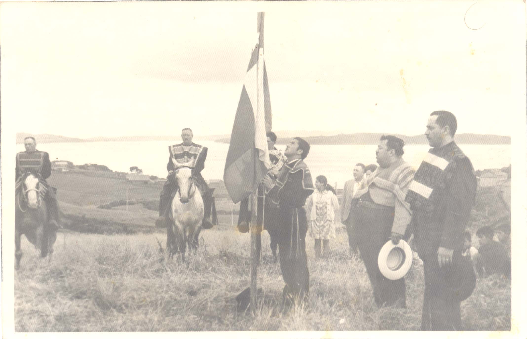 Izamiento de la bandera