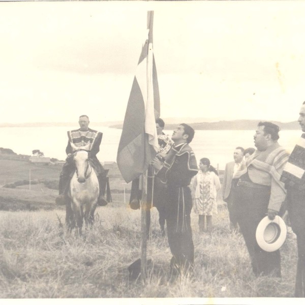 Izamiento de la bandera