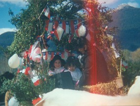 Celebración de fiestas patrias del jardín infantil "Los Alevines"