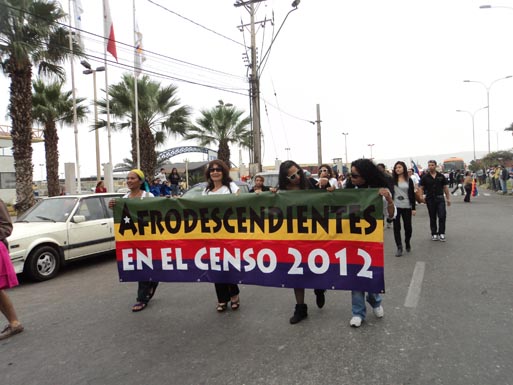 Marcha de afrodescendientes