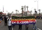 Marcha de afrodescendientes en Arica