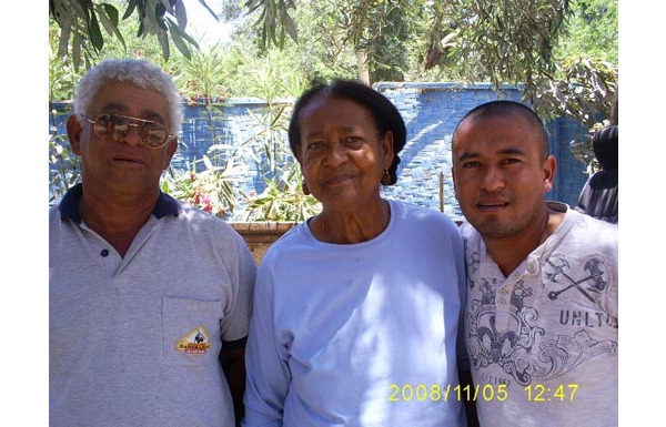 Familia de afrodescendientes