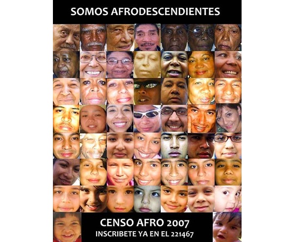 Afiche de inclusión de los afrodescendientes Afiche de inclusión de los afrodescendientes