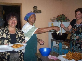 Familia de afrodescendientes