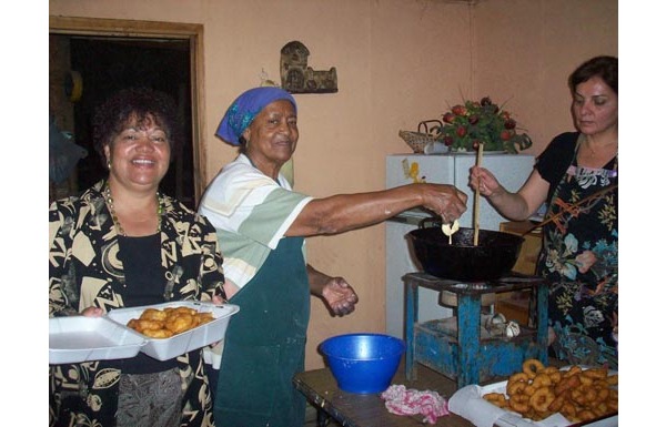 Familia de afrodescendientes