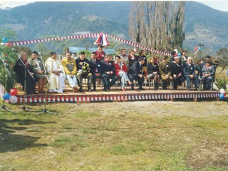 Ceremonia conmemorativa de fiestas patrias