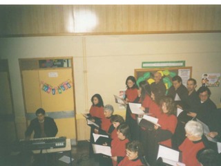 Coro Polifónico se presenta en Curanué Coro Polifónico se presenta en Curanué