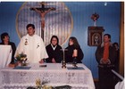 Misa en la capilla de Quellón Viejo Misa en la capilla de Quellón Viejo