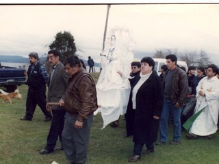 Virgen del Tránsito en Quellón viejo