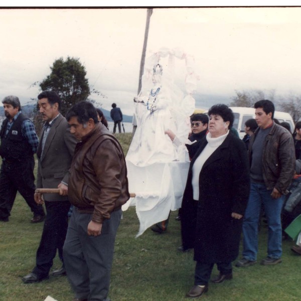 Virgen del Tránsito en Quellón viejo