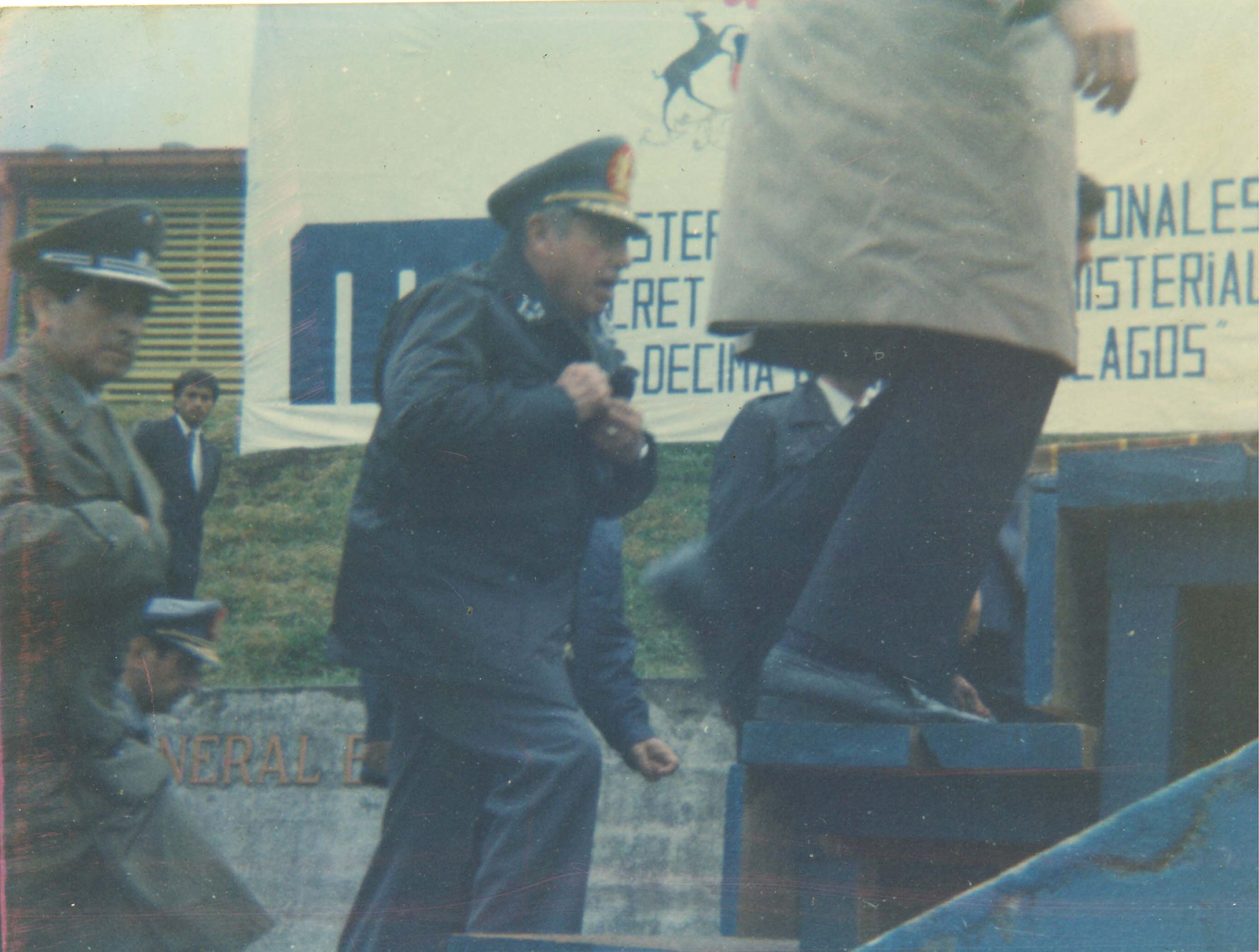 Augusto Pinochet de visita en Cochamó Augusto Pinochet de visita en Cochamó