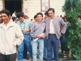 Ceremonia de confirmación en Cochamó