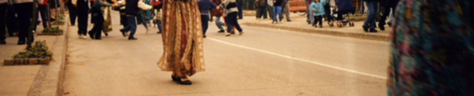 Baile en las calles de Lo Barnechea