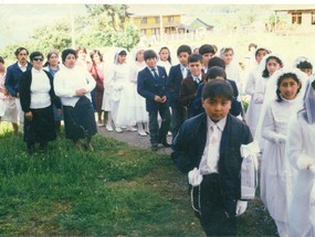 Primera comunión en la iglesia Inmaculada Concepción