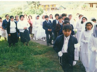 Primera comunión en la iglesia Inmaculada Concepción