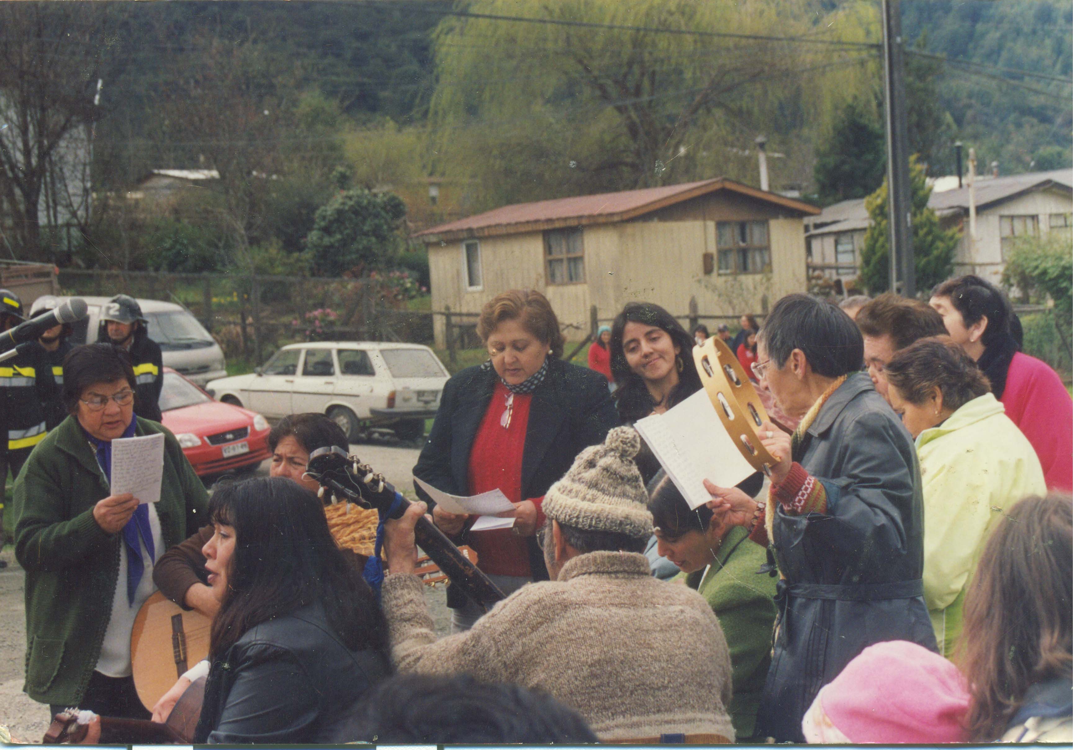 Presentación del grupo "Voces Campesinas"