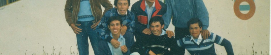 Amigos en el gimnasio municipal de Cochamó