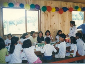 Convivencia navideña en Pueblo Hundido