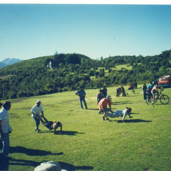 Competencia en la Semana Cochamonina