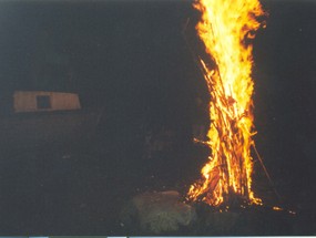 Luminaria en honor a San Miguel