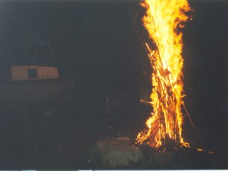 Luminaria en honor a San Miguel