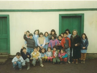 Estudiantes de la escuela "Justo Donoso" de Cochamó Estudiantes de la escuela "Justo Donoso" de Cochamó
