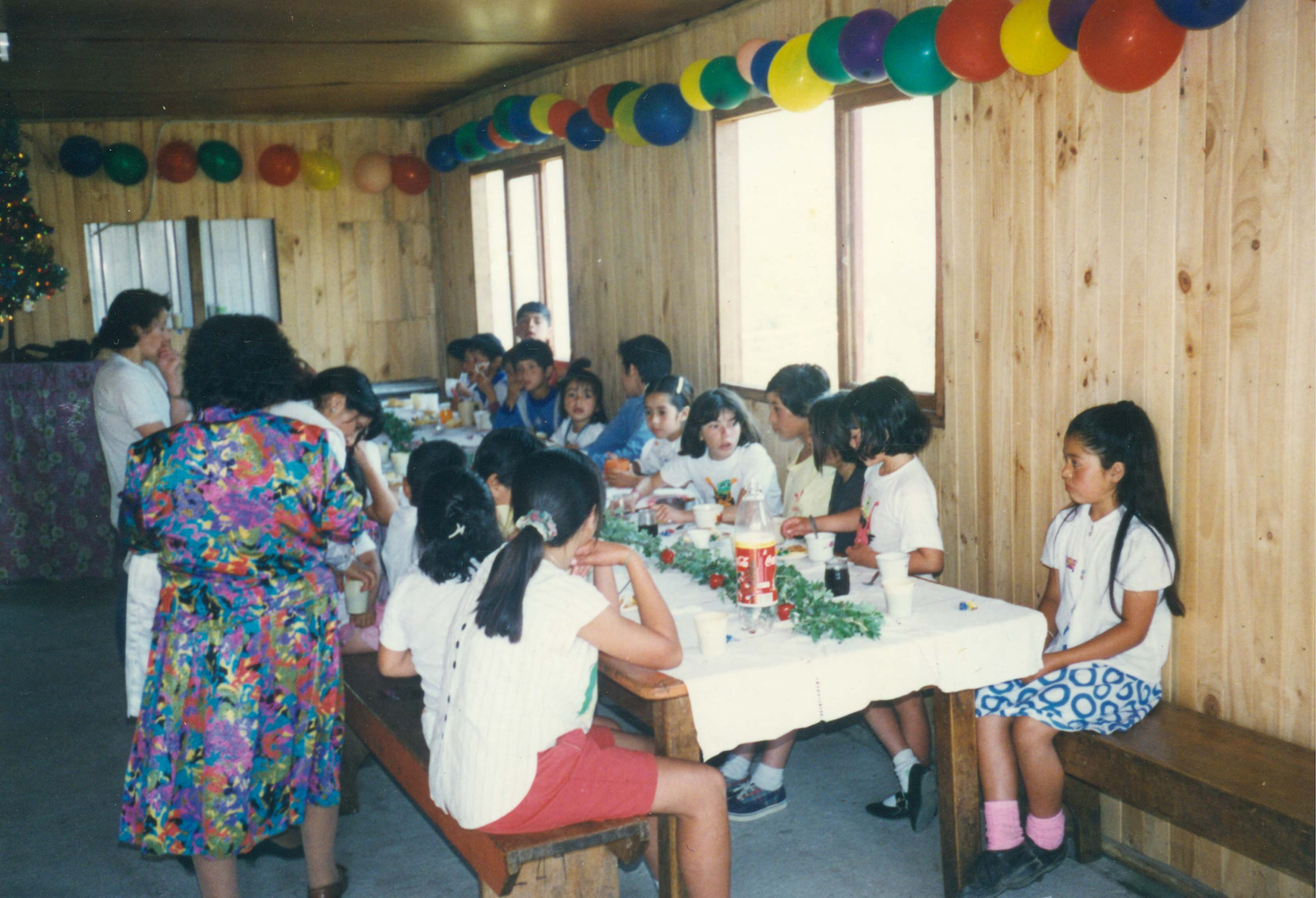 Celebración navideña en Pueblo Hundido