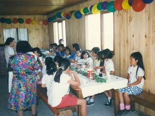 Celebración navideña en Pueblo Hundido