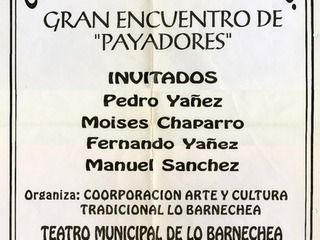 Encuentro de payadores Encuentro de payadores