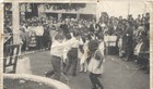 Fiestas patrias en la plaza de Quemchi