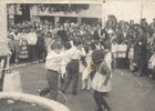 Fiestas patrias en la plaza de Quemchi