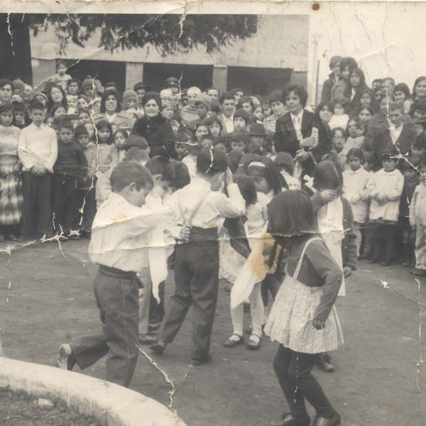 Fiestas patrias en la plaza de Quemchi