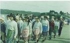 Desfile de fiestas patrias en Quemchi