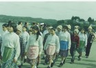 Desfile de fiestas patrias en Quemchi