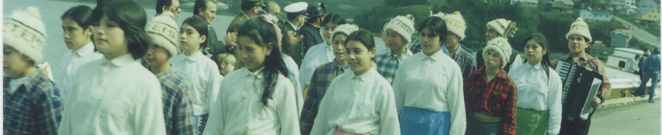 Desfile de fiestas patrias en Quemchi