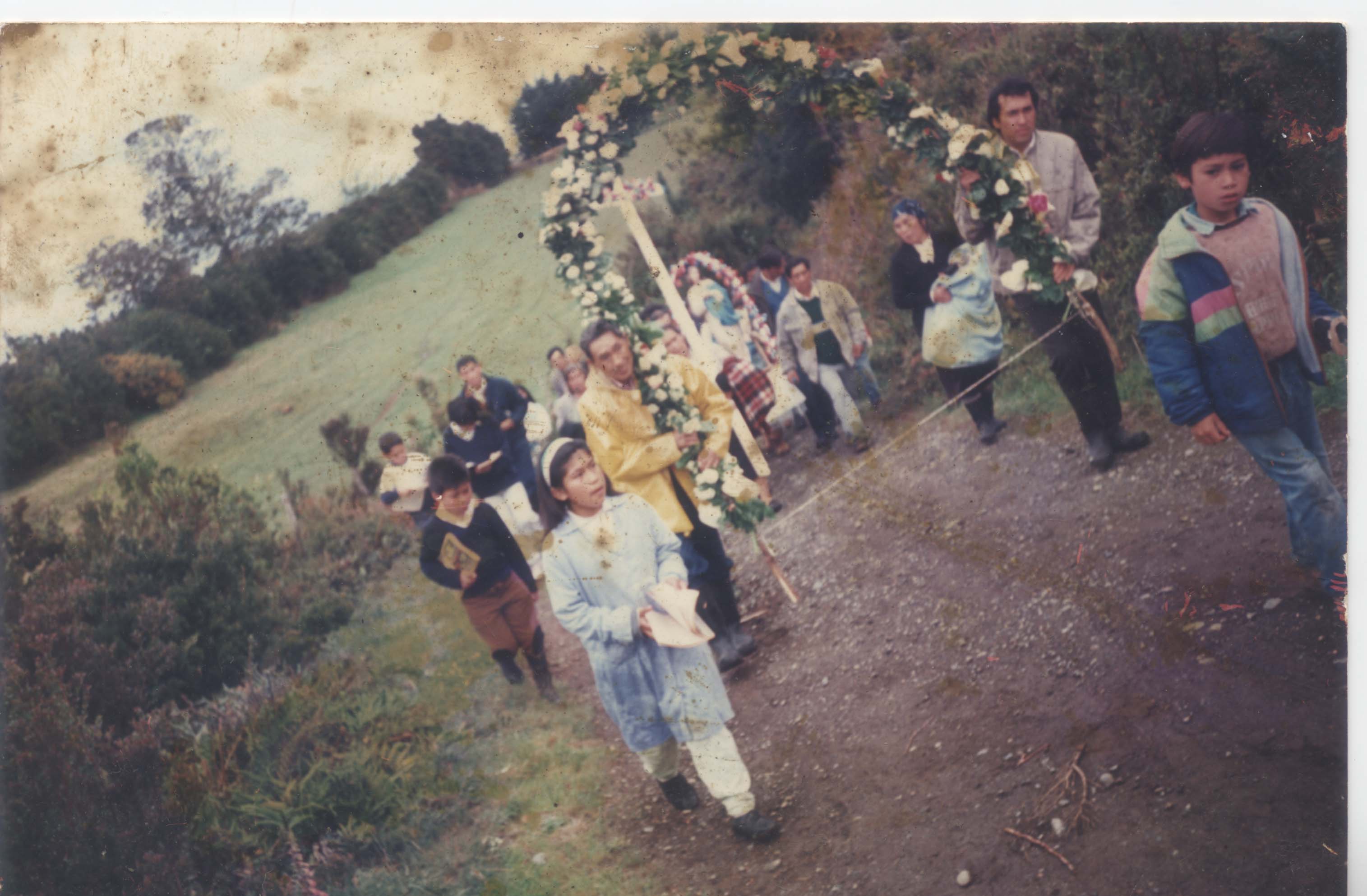 Procesión de la virgen Stella Maris